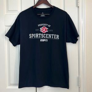 ESPN Sports Center Disney T shirt Size L